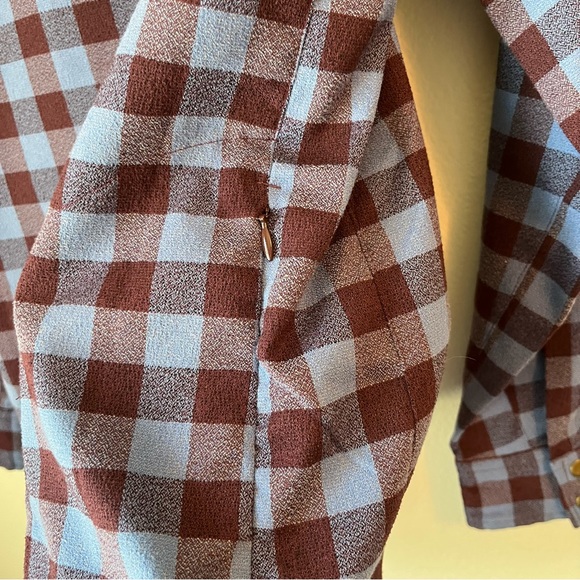 Club Ride Liv’n Flannel Top Button Down Shirt Mountain Biking MTB Cycling - Picture 7 of 8